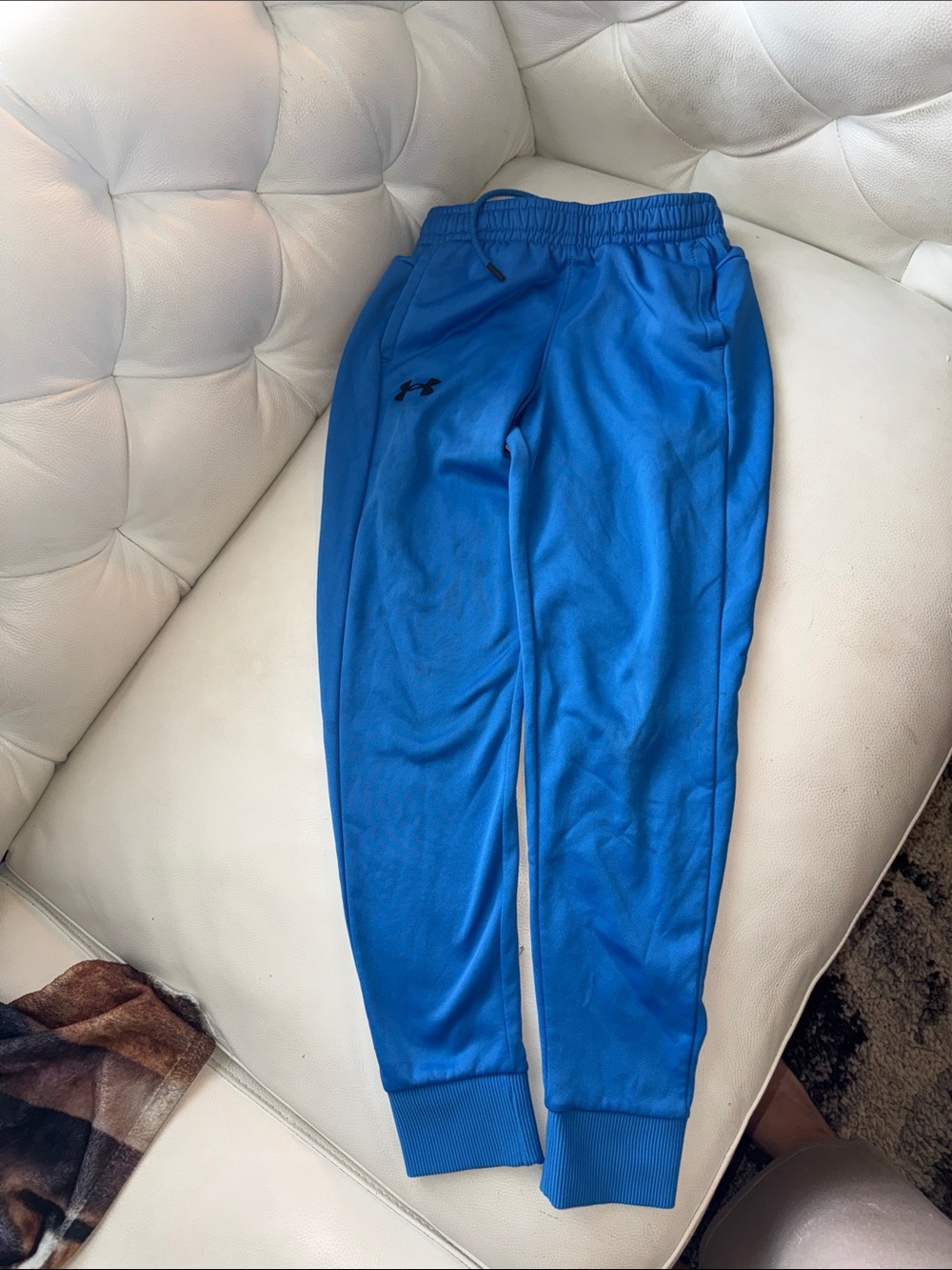 Under Armour Youth Blue Athletic Jogger Pants